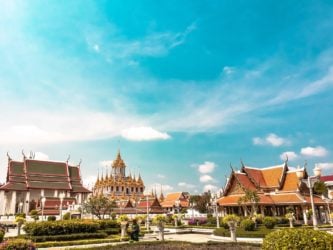 Traditional buildings in Bangkok among the unreached.