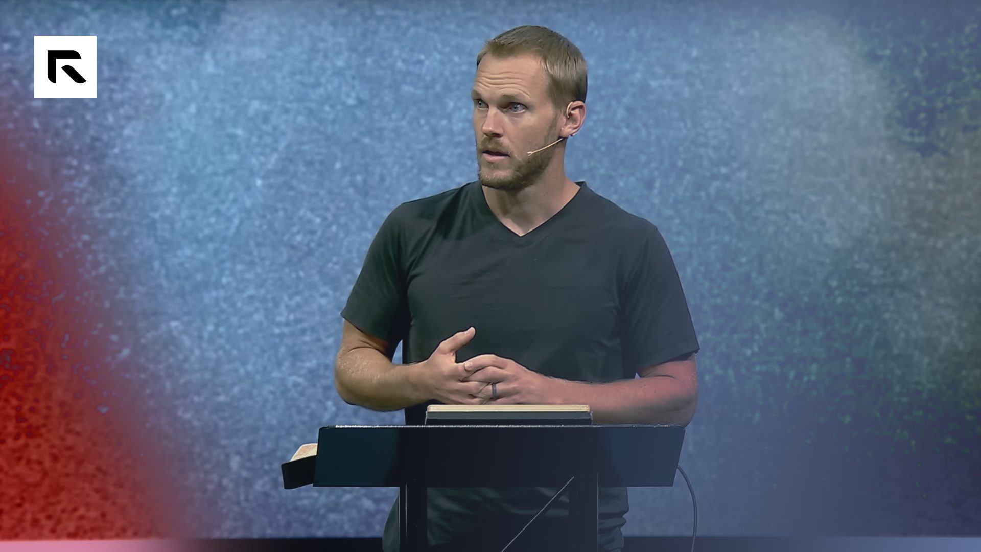 David Platt preaches at Watermark Church on Romans 1–10.