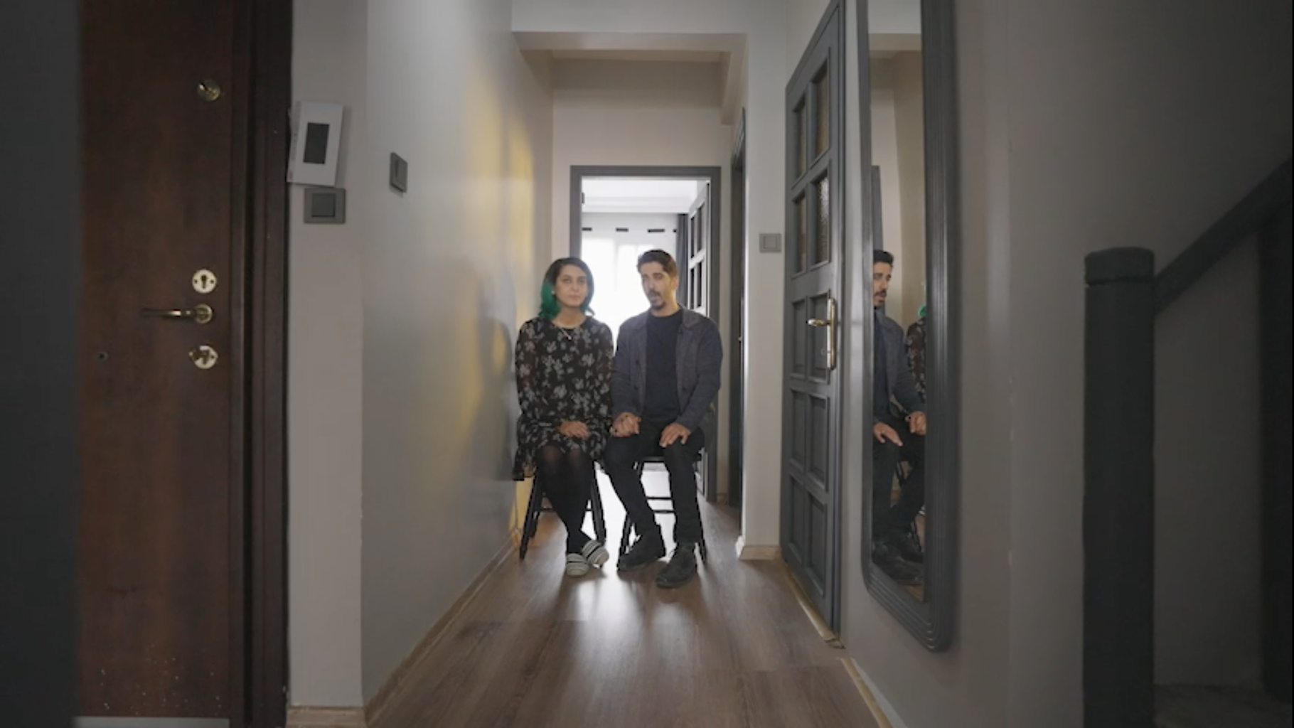 Milad and Rouhafza are a young Iranian couple who fled Iran due to persecution.