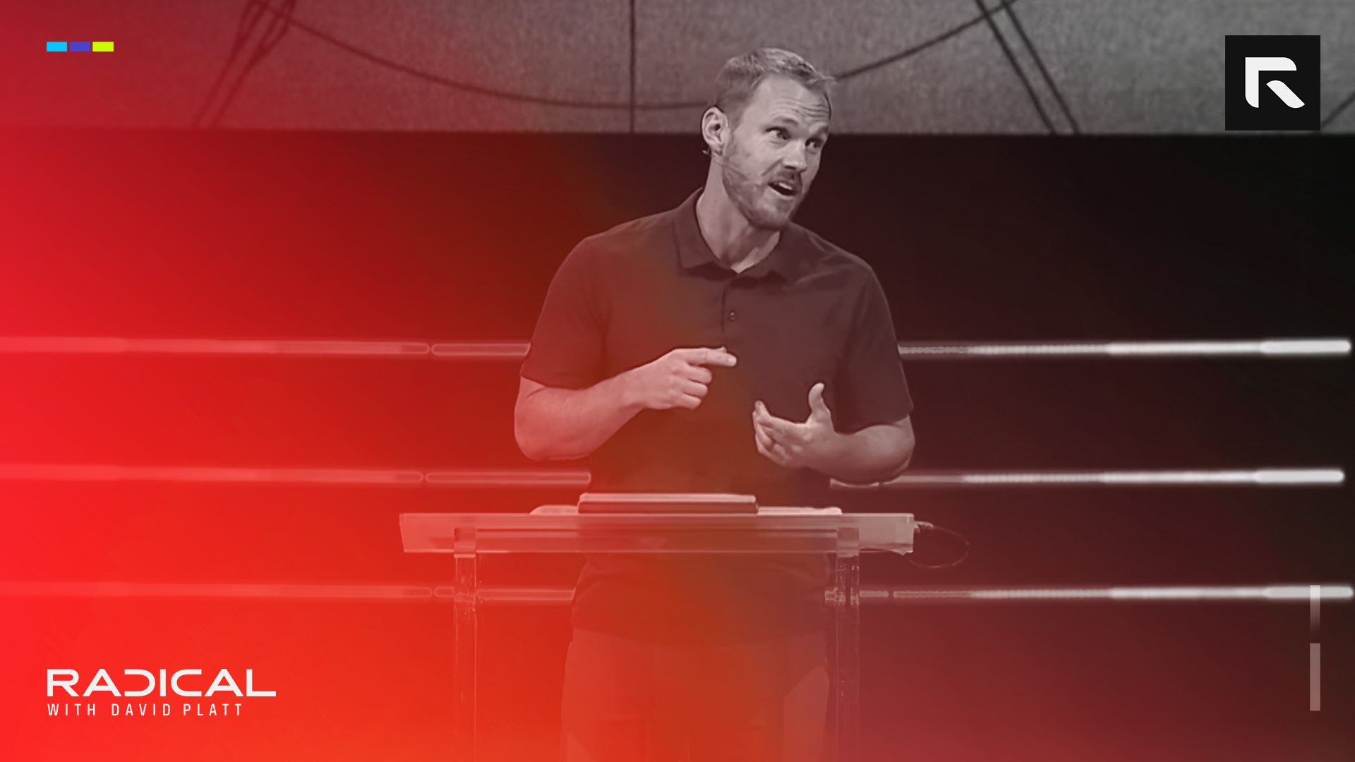 David Platt preaches at McLean Bible Church.