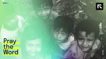 A group of marginalized third world children smiling at the camera