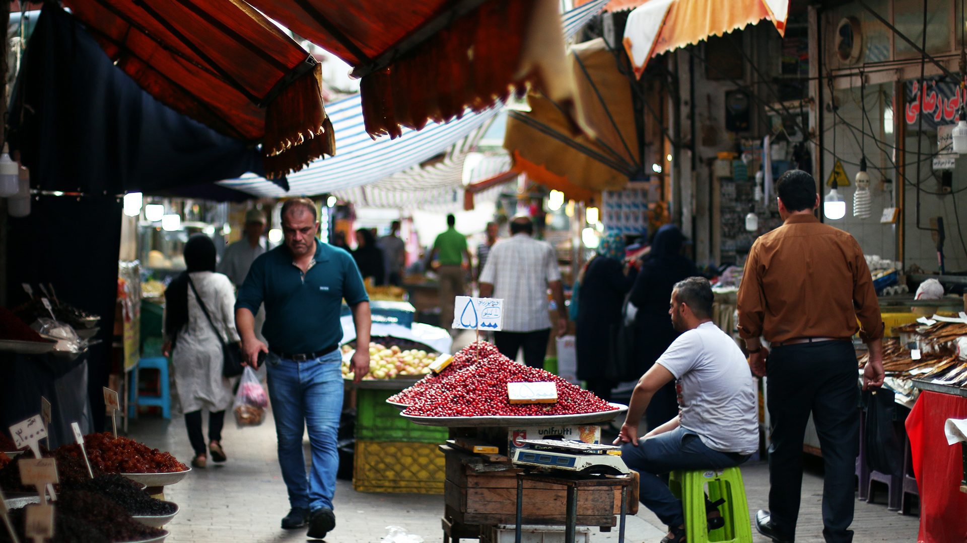 People walking on market during daytime