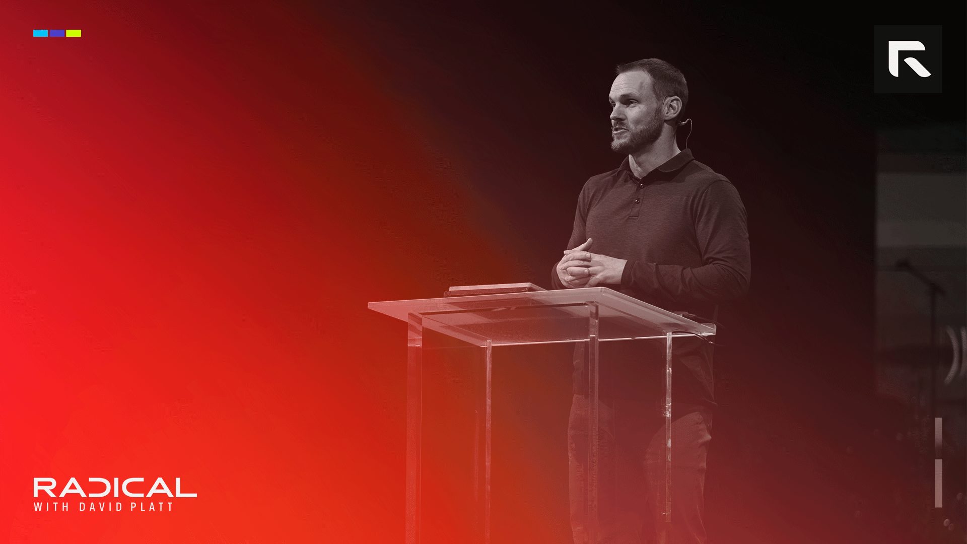 Photo of David Platt preaching at McLean Bible Church on Sunday, December 4, 2022