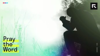 silhouette of kneeling man