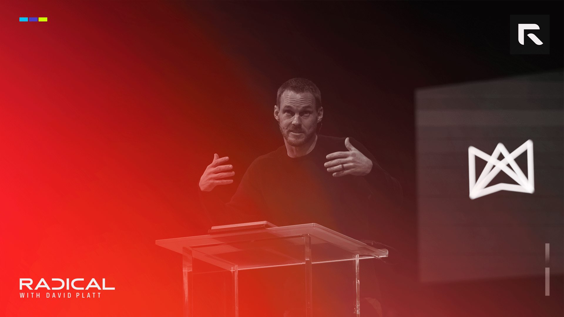 Photo of David Platt preaching at McLean Bible Church on Sunday December 11, 2022