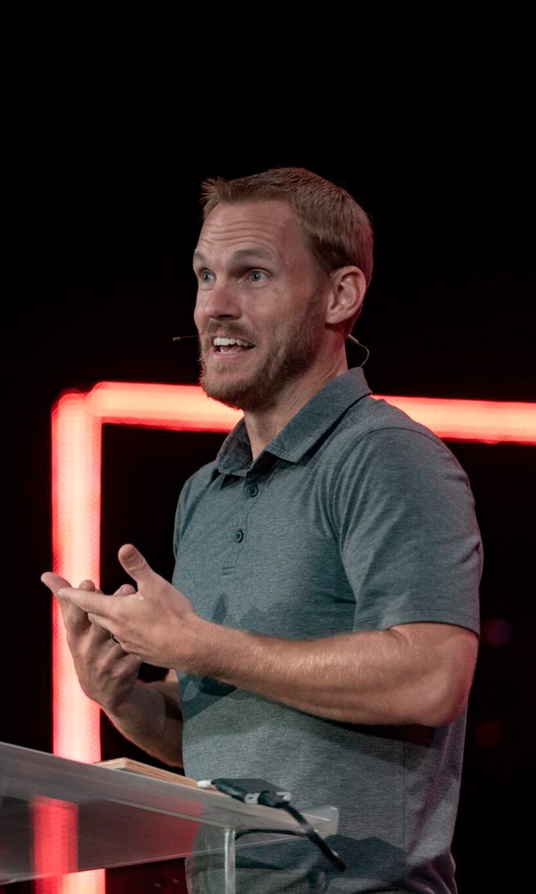 David Platt preaching at McLean Bible Church