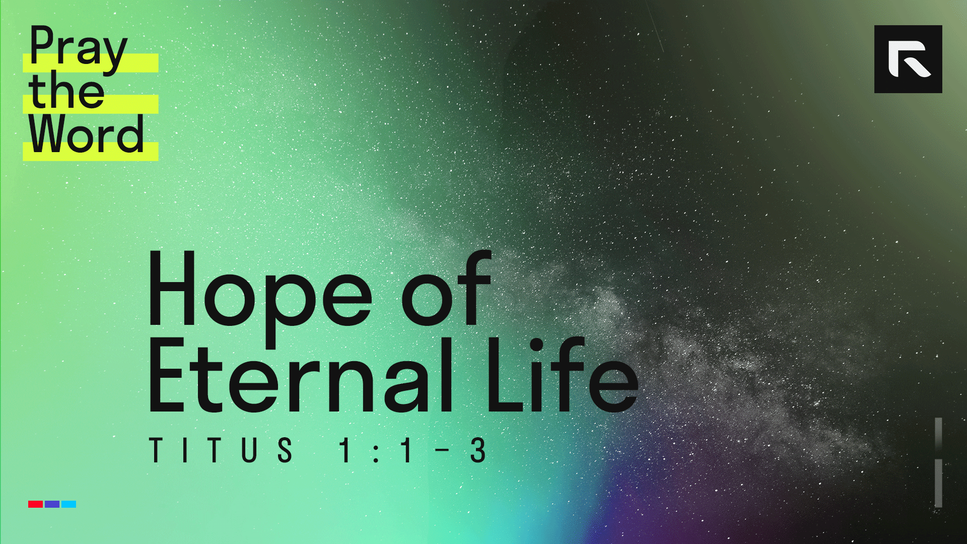 Hope of Eternal Life (Titus 113) Radical