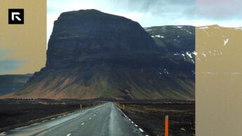 A road heading towards a mountain