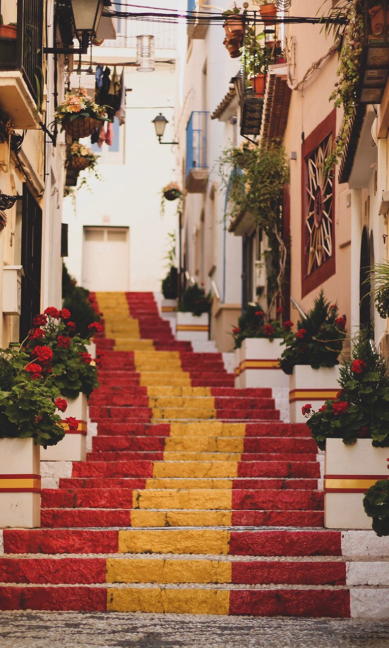 Old Town, Calp, Spain
