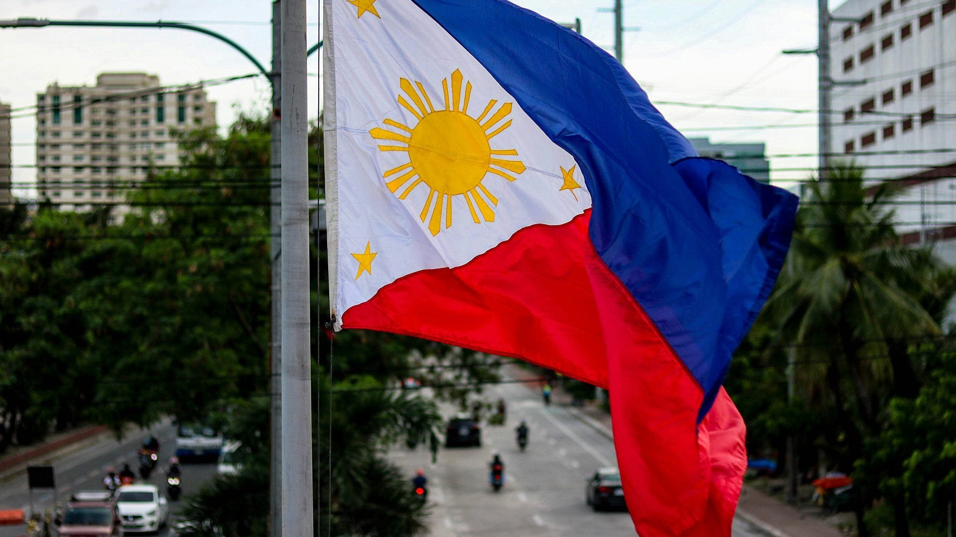 The filipino flag