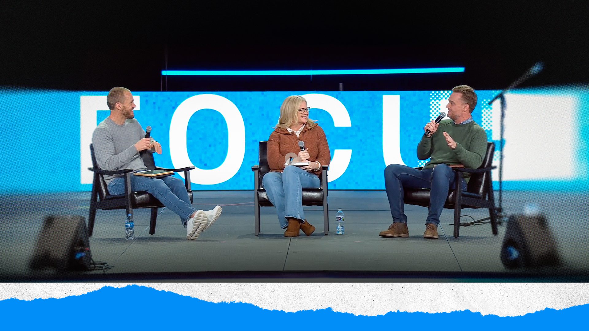 David‬‭ Platt interviewing Josh and Jenny Manley at Cross Con25: A Model for Modern Missions Panel.