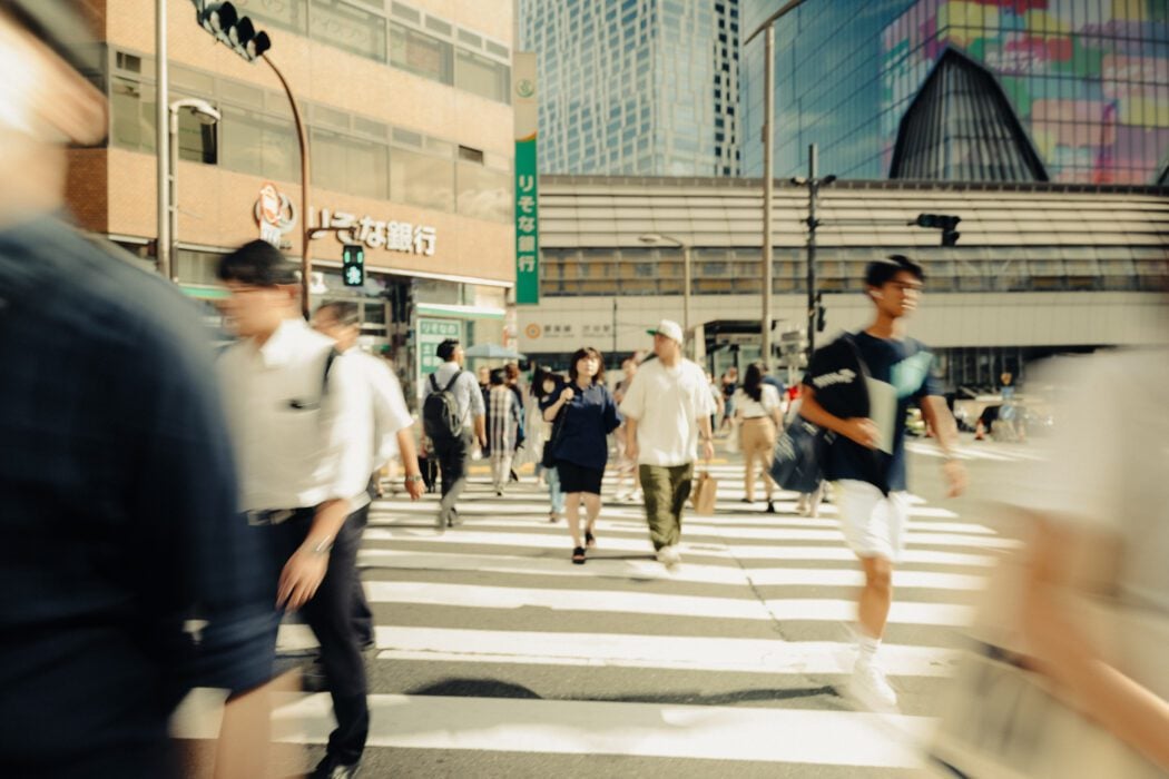 Streets of Japan.