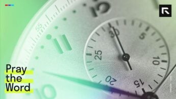 A clock's face.