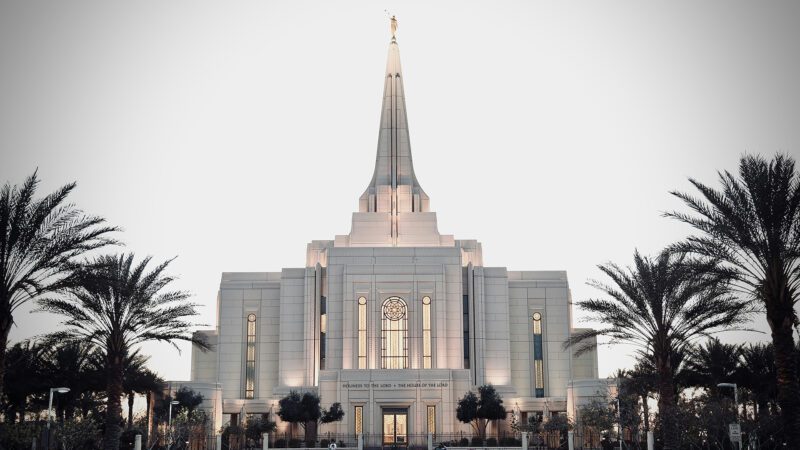 Gilbert Temple in Arizona, United States.