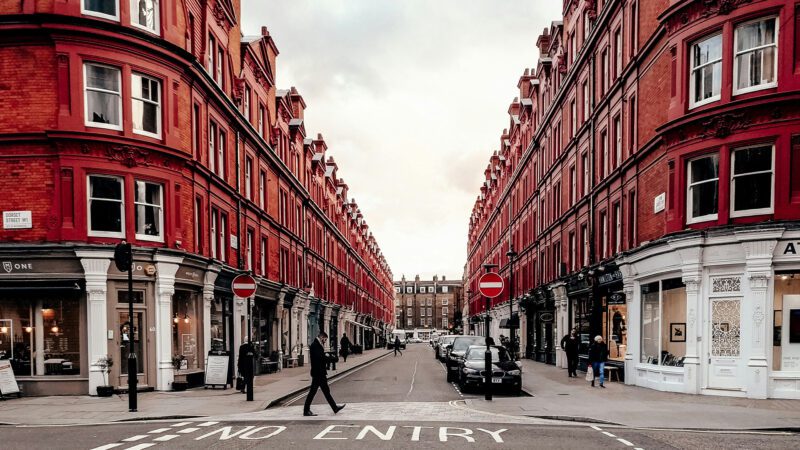 A street in London.