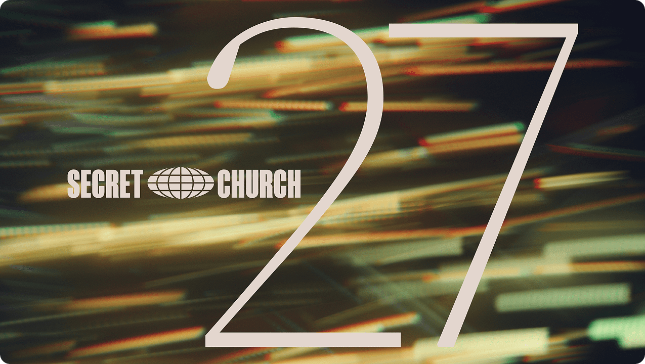 Secret Church 27 logo.