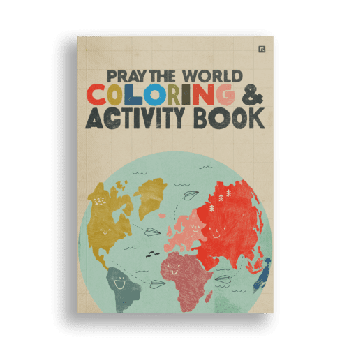 Cover image of Pray the World Coloring & Activity Book