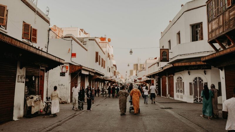 The Old Market, Morocco.